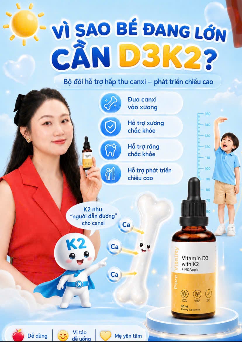 Vitamin D3K2 Drop