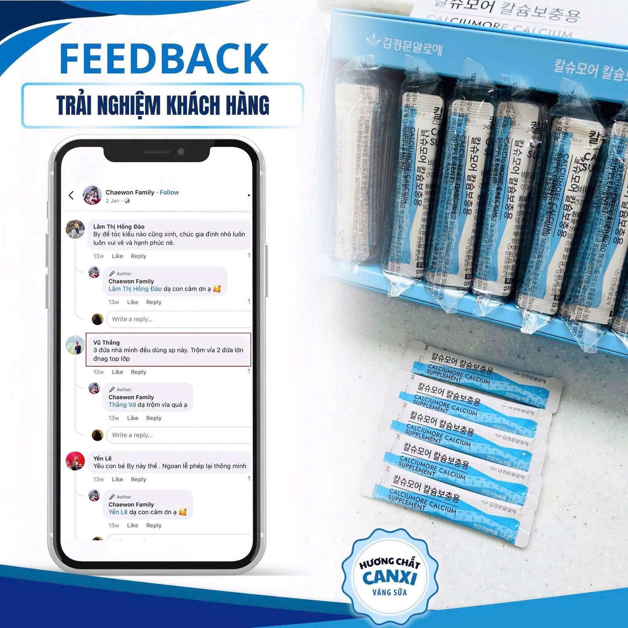 Váng sữa canxi KJM - ảnh 2
